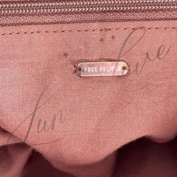 FREE PEOPLE Hypnotized Slouchy Tote In Jewel Tone NWT